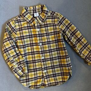Plaid Gap Kids Shirt 3T